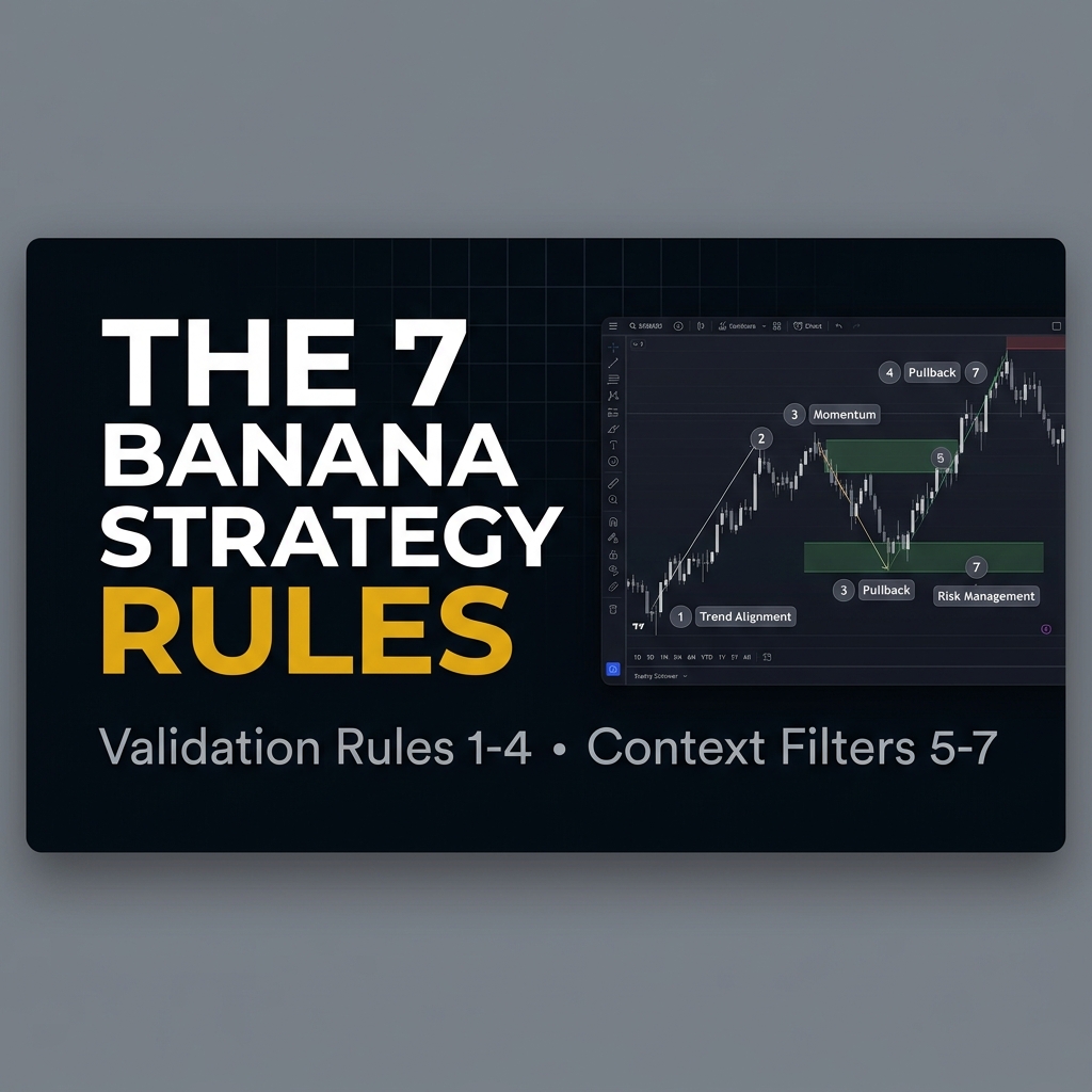The 7 Banana Strategy Rules — Validation + Filters